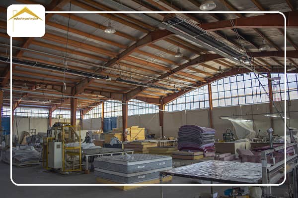 گرمایش تابشی و مه پاش در سالن های صنعتی